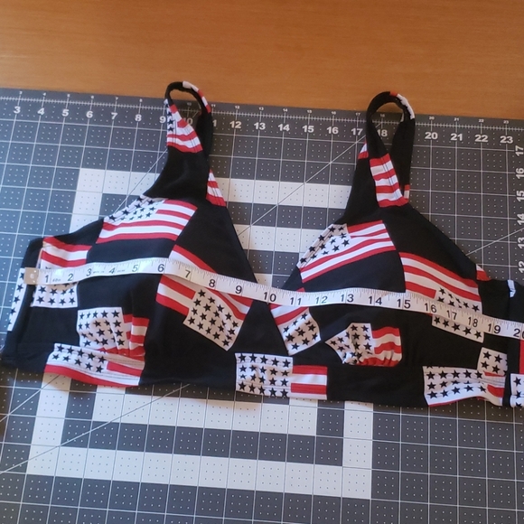 *Plus Size* 🇺🇸🚣‍♀️ 🏊‍♀️🏄‍♀️Flag Swimsuit bathingsuits/swimsuits - Picture 8 of 12